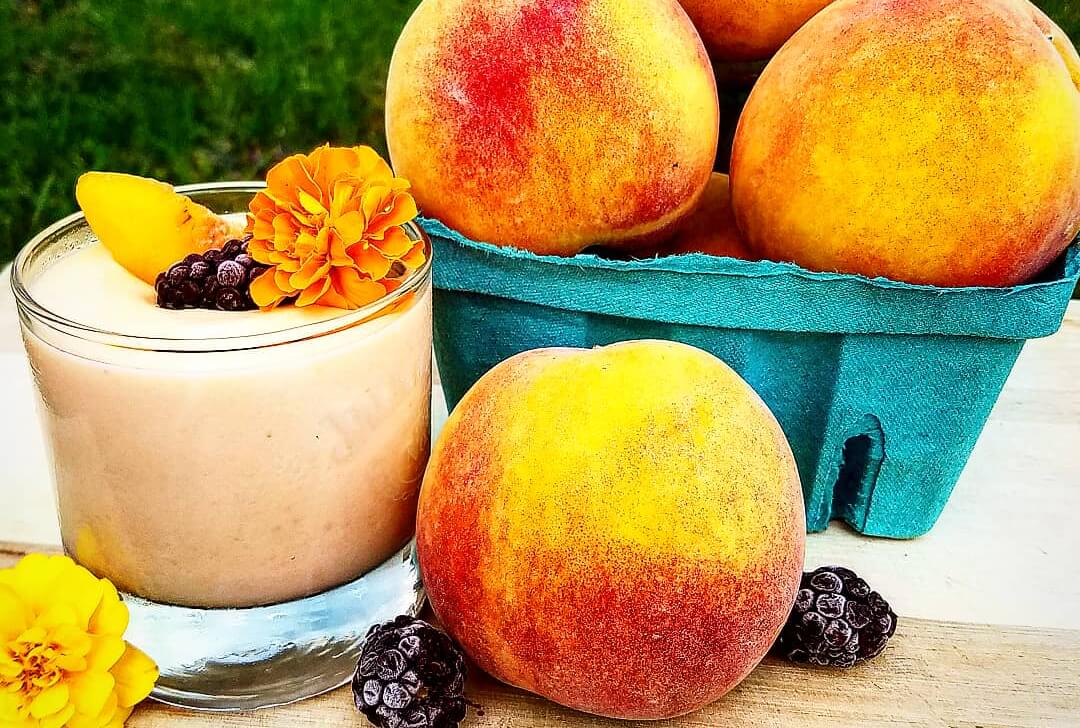 Peaches and Cream Smoothie
