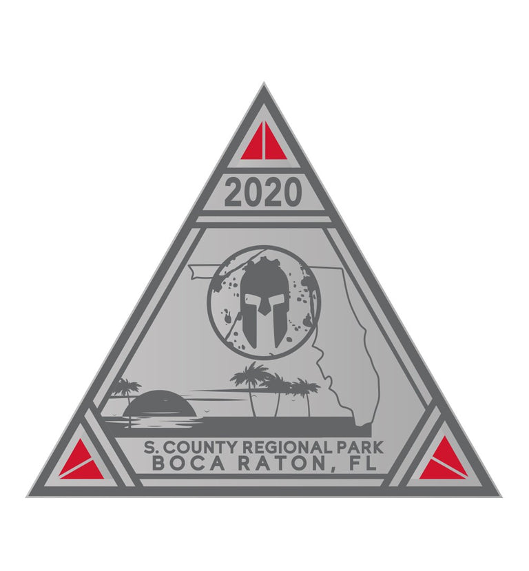 delta icon plate Spartan Palm Beaches race