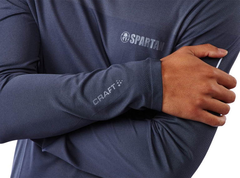 SPARTAN by CRAFT Urban Run Fuseknit LS Tee