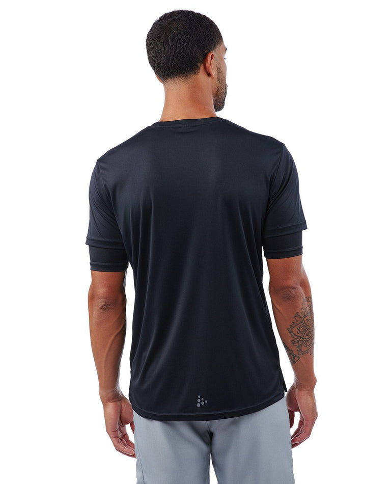 Craft SS black t-shirt Spartan