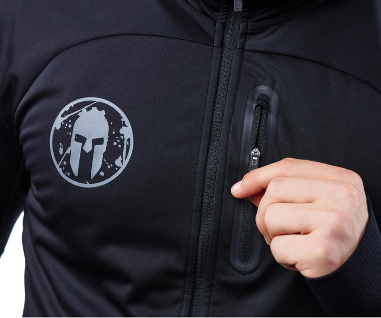 SPARTAN by CRAFT Urban Run Wind Fuseknit Jacket