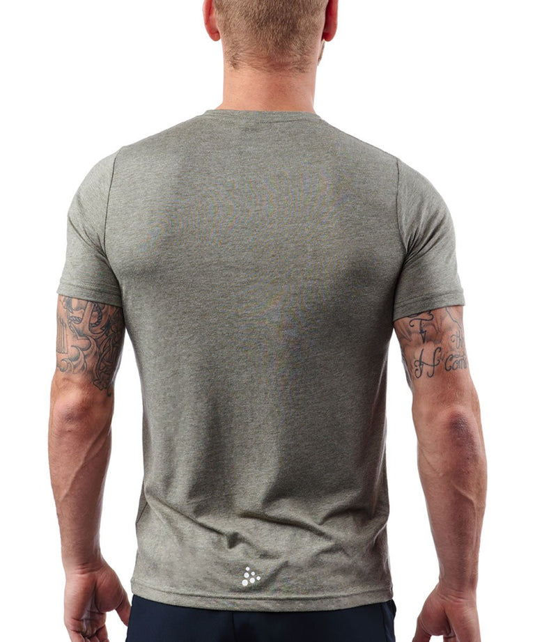 SPARTAN by CRAFT Classic Logo Tri-Blend SS Tee