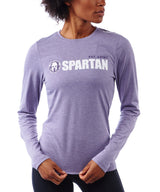 SPARTAN by CRAFT Classic Logo Tri-Blend LS Tee main image
