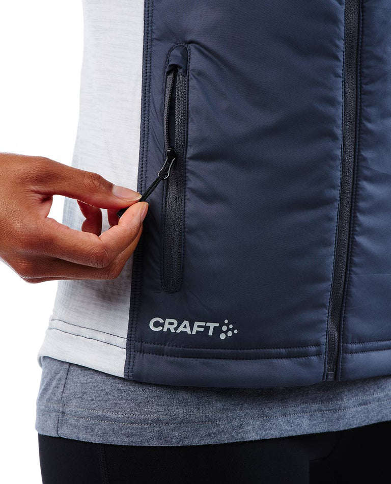 Craft midlayer women's polar vest Spartan