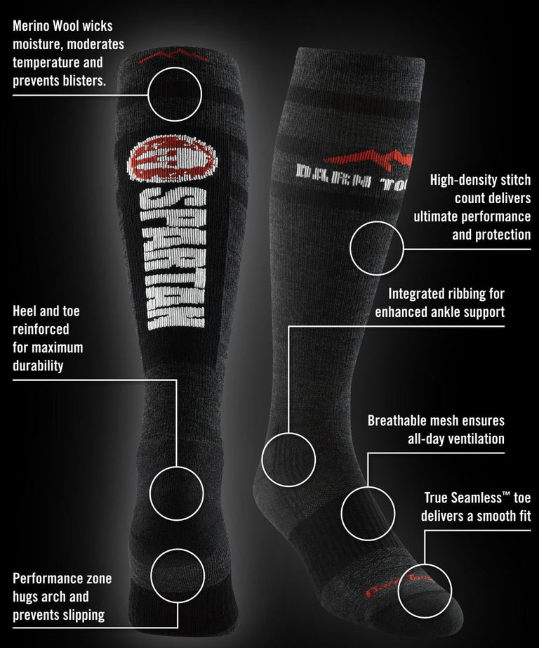 SPARTAN Darn Tough OTC Trifecta Sock