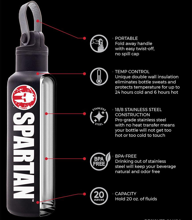 SPARTAN by Franklin Water Bottle
