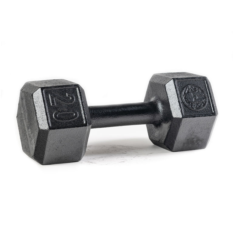 ENHANCED SPARTAN Hex Steel Dumbbell