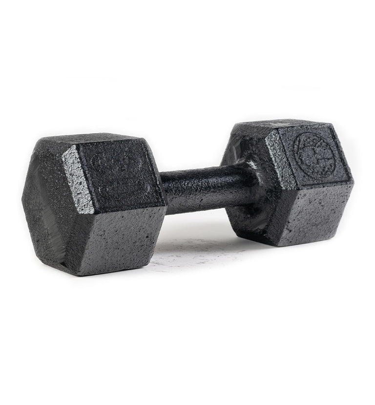 ENHANCED SPARTAN Hex Steel Dumbbell