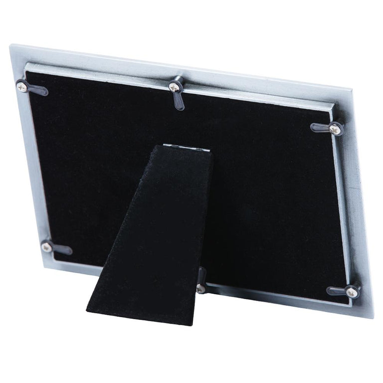 SPARTAN Hammered Silver Picture Frame