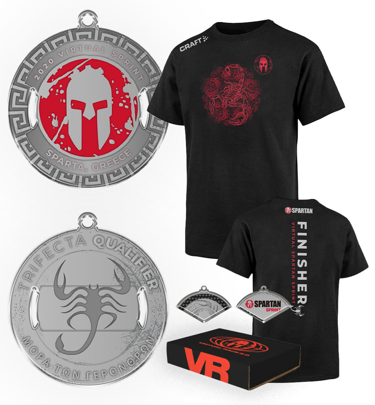 SPARTAN Virtual Trifecta World Championships SPRINT Kit - Women's (PRE-ORDER)