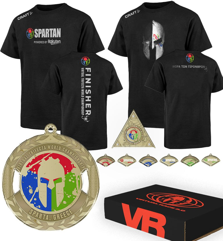 SPARTAN Virtual Trifecta World Championships TRIFECTA Kit - Women's (PRE-ORDER)