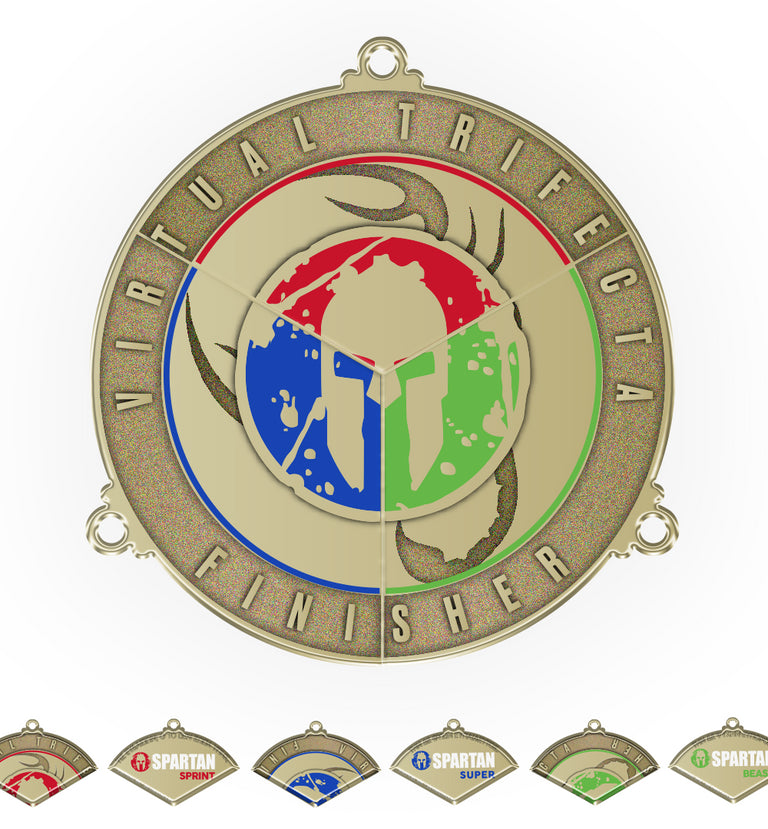 SPARTAN Virtual Trifecta World Championships TRIFECTA Kit - Men's (PRE-ORDER)