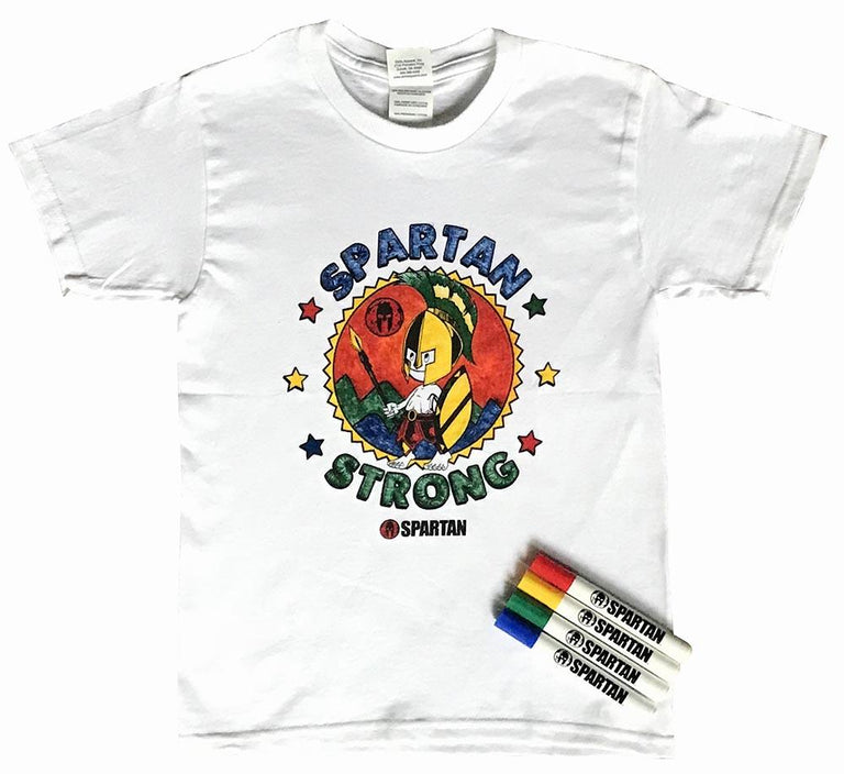 Spartan Race Shop SPARTAN Color Me Tee - Kids White S