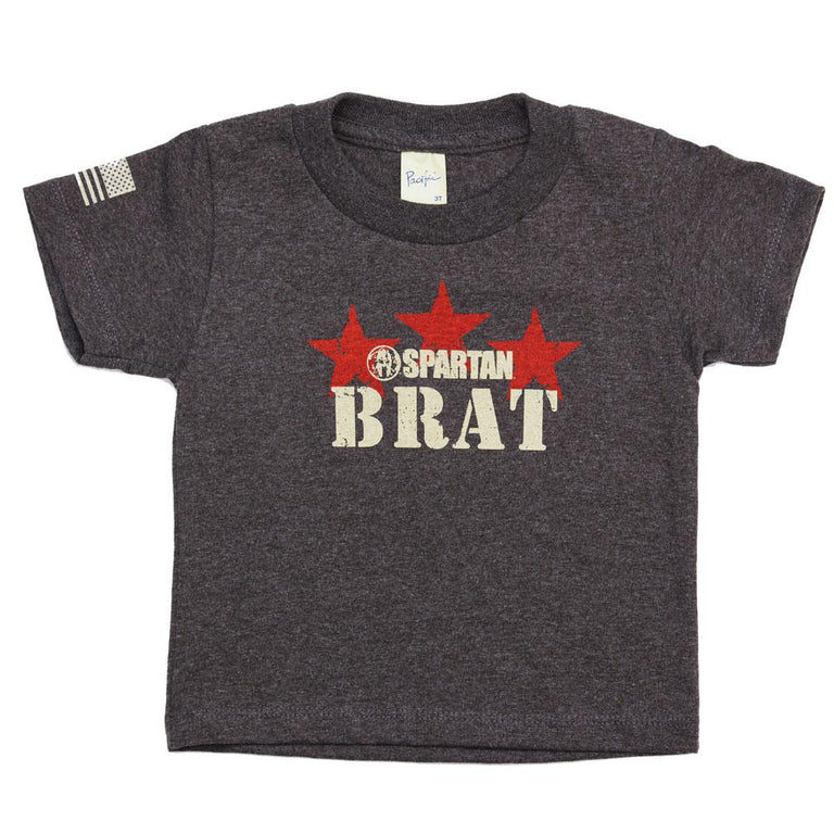Spartan Race Shop SPARTAN BRAT Tee - Toddler Charcoal 2T