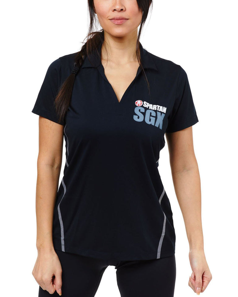 Spartan Race Shop SGX Coaches Performance Polo - Women's Black XS