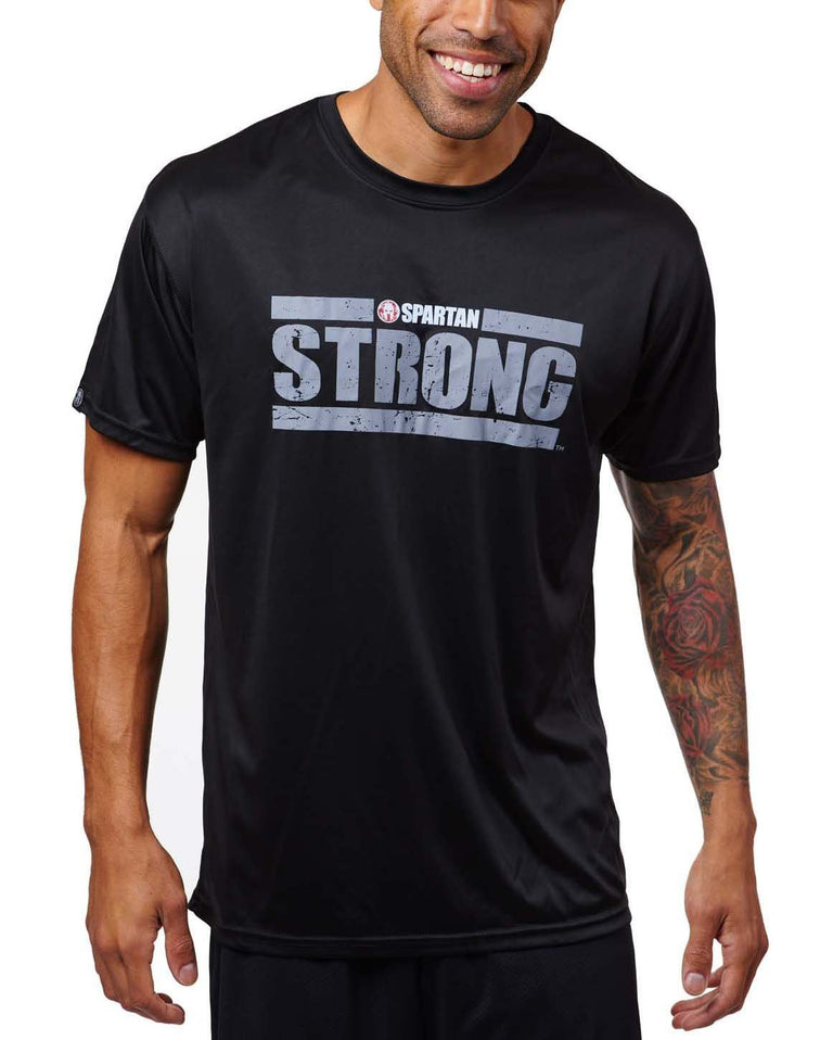 Spartan Race Shop SGX SPARTAN Strong Tech Tee - Men's Black XS