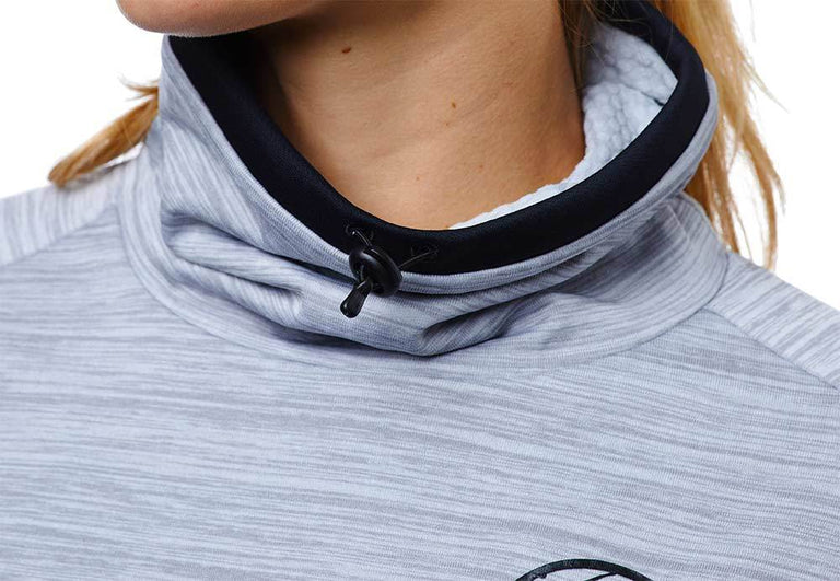 SPARTAN by CRAFT Sweep Grid Turtleneck Top